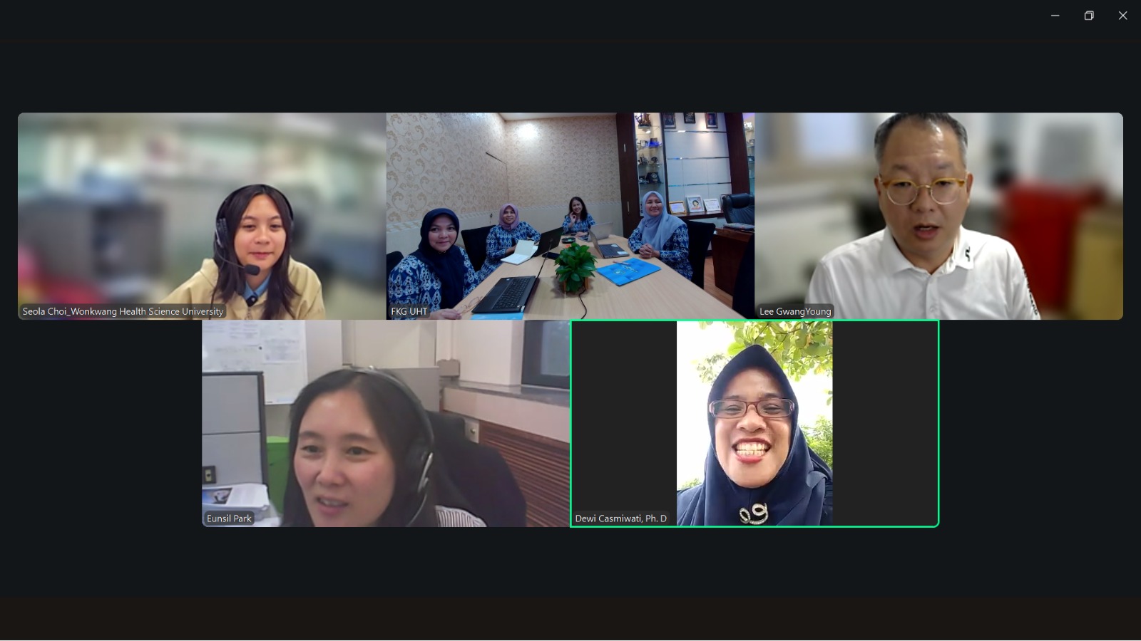 FKG UHT Jalin Kerja Sama dengan Health Science University Korea Selatan