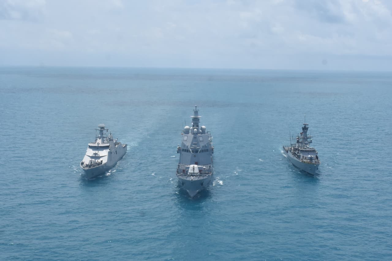 Pangkoarmada II Pimpin Serial Latihan Unsur Kogasgabfib Latopshantai 2025